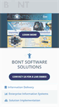 Mobile Screenshot of bontsoftware.com